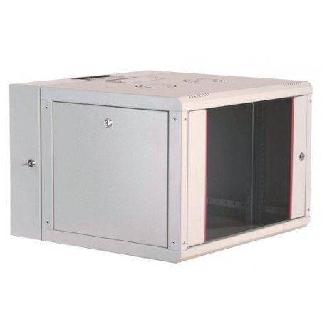 ARMADIO 9 UNITA' DA MURO LINEA SOHO (A)491 X (L)600 X (P)610 MM. CON DOPPIA SEZIONE COLORE GRIGIO CHIARO RAL7035