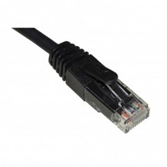 CAVO RETE CATEGORIA 6A NON SCHERMATO UTP AWG24 COLORE NERO HALOGENFREE MT 10