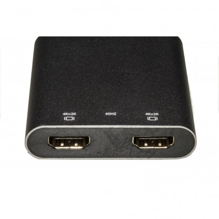 ADATTATORE USB-C MASCHIO - 2 PORTE HDMI®  FEMMINA PER DUE VIDEO O TV