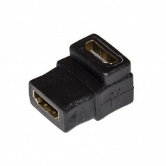 ADATTATORE HDMI® FEMMINA/FEMMINA 90°