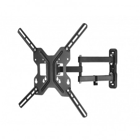 BRACCIO A MURO A 3 SNODI PER TV FINO A 25 KG, 50" FINO A VESA 400X400