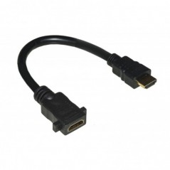 CAVO HDMI® MASCHIO/FEMMINA DA PANNELLO CM 15