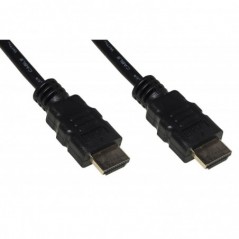 CAVO HDMII® 4KX2K PER PC, NOTEBOOK, HDTV, ECC CONTATTI DORATI MT 3 COLORE NERO
