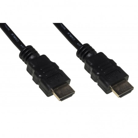 CAVO HDMI® 4KX2K PER PC, NOTEBOOK, HDTV, ECC CONTATTI DORATI MT 5 COLORE NERO