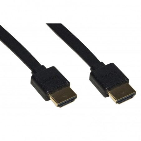 CAVO PIATTO HDMI®  ULTRA SLIM 4K CON MINI CONNETTORI SALVASPAZIO MT 1,8