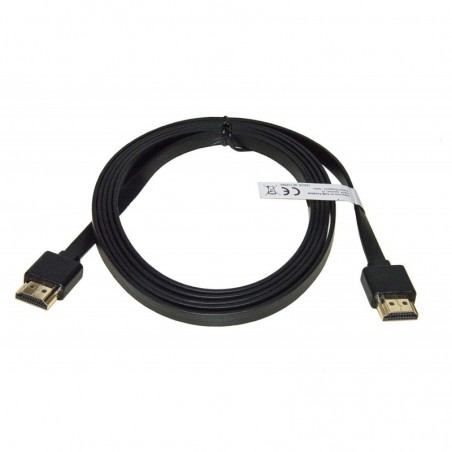 CAVO PIATTO HDMI®  ULTRA SLIM 4K CON MINI CONNETTORI SALVASPAZIO MT 1,8