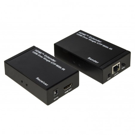 ESTENSORE LINEA HDMI® CON CAVO DI RETE (ANCHE TRAMITE IP) 120 METRI CON INFRAROSSI FULL HD 1080P