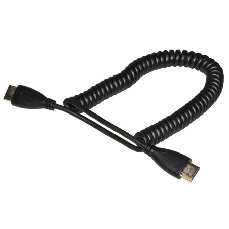 CAVO HDMI® MASCHIO-MASCHIO A SPIRALE ESTENSIBILE FINO A MT 1,60