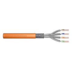CAVO SOLIDO DOPPIA SCHERMATURA S-FTP PER RETI CATEGORIA 7 IN RAME HALOGENFREE LSOH MATASSA MT. 100 CLASSE CPR: DCA
