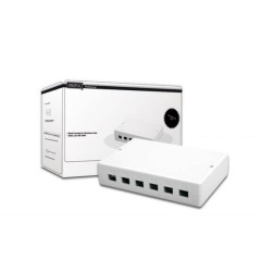 BOX 6 PORTE PER CONNETTORI JACK DI RETE