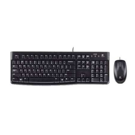 TASTIERA CON MOUSE LOGITECH CON FILO MK120 USB