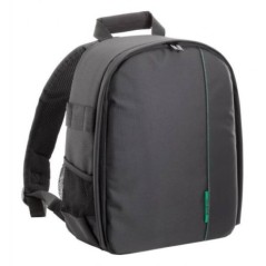 ZAINO IN POLIESTERE PER FOTOCAMERE REFLEX SLR NERO