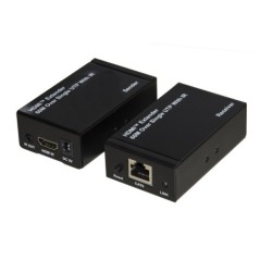 ESTENSORE HDMI® TRAMITE CAVO CAT5/6 FINO A 60 METRI FULL HD CON SENSORI INFRAROSSI PER TELECOMANDI