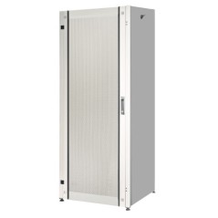 ARMADIO RACK PER RETI 19" 42U (A)2000, (L)600, (P)600 COLORE GRIGIO PORTA TRAFORATA SERIE EAVI