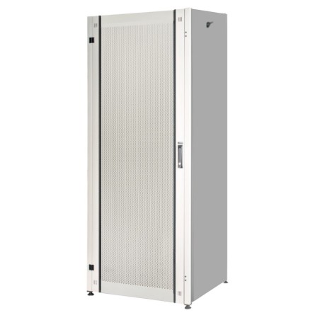 ARMADIO RACK PER RETI 19" 42U (A)2000, (L)600, (P)600 COLORE GRIGIO PORTA TRAFORATA SERIE EAVI