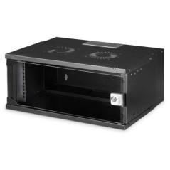ARMADIO DIGITUS SOHO PRO 4U A PARETE 19" 540X400 MM (LXP) NERO DA ASSEMBLARE