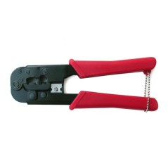 PINZA IN METALLO PER CRIMPARE CONNETTORI TELEFONICI MODULARI RJ12 6 POLI E 8 POLI RJ45