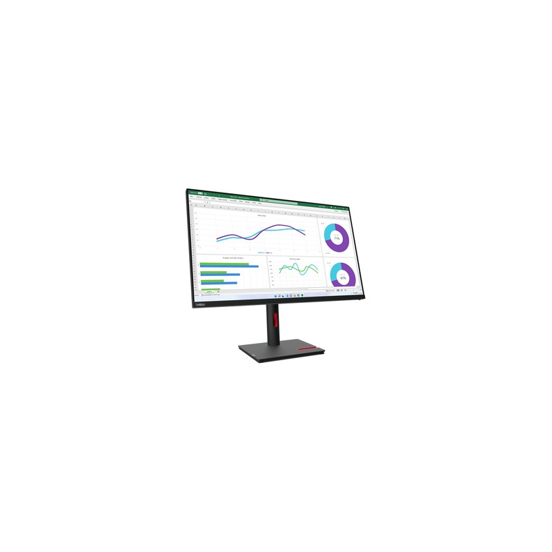 LENOVO MONITOR 32 LED IPS 16:9 QHD 4MS 350 CDM, PIVOT, DP/HDMI, USB-C DOCK, T32H-30