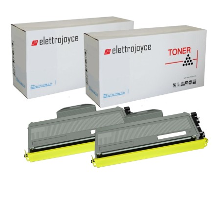 KIT 2 TONER PER BROTHER HL2140 2150N DCP 7030 7040 745N MFC 7320 7440N 7840W TN2120