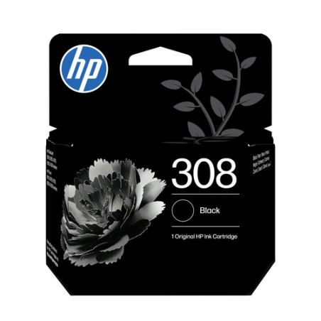 HP CARTUCCIA DI INCHIOSTRO 308 NERO, ORIGINALE