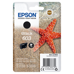 EPSON CARTUCCIA INK NERO, STELLA MARINA, 603