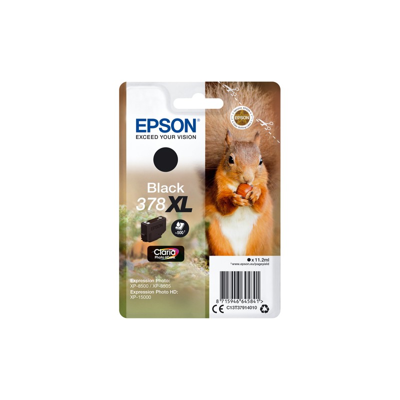 EPSON CART INK INK NERO SCOIATTOLO 378XL