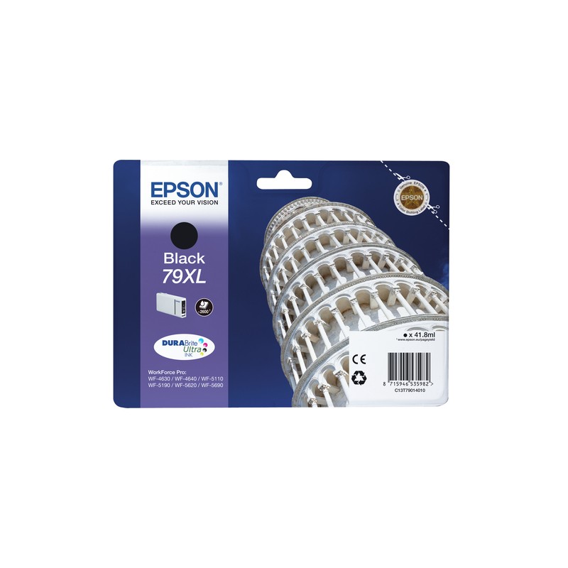 EPSON CART INK NERO XL PER WF-5620 SERIE TORRE DI PISA