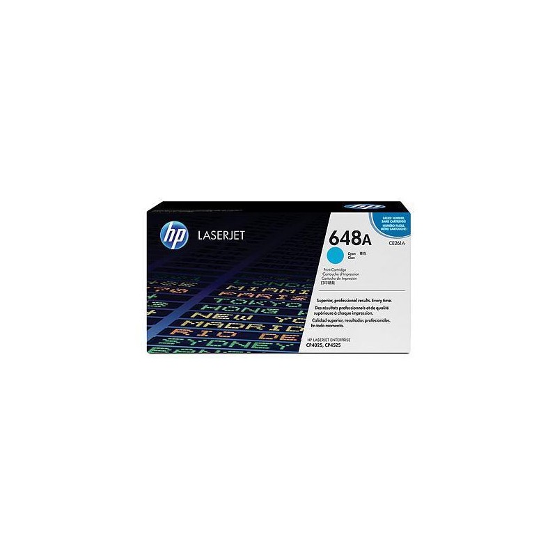 HP TONER CIANO LASERJET CE261A CP4525 N/DN 11K CC493A