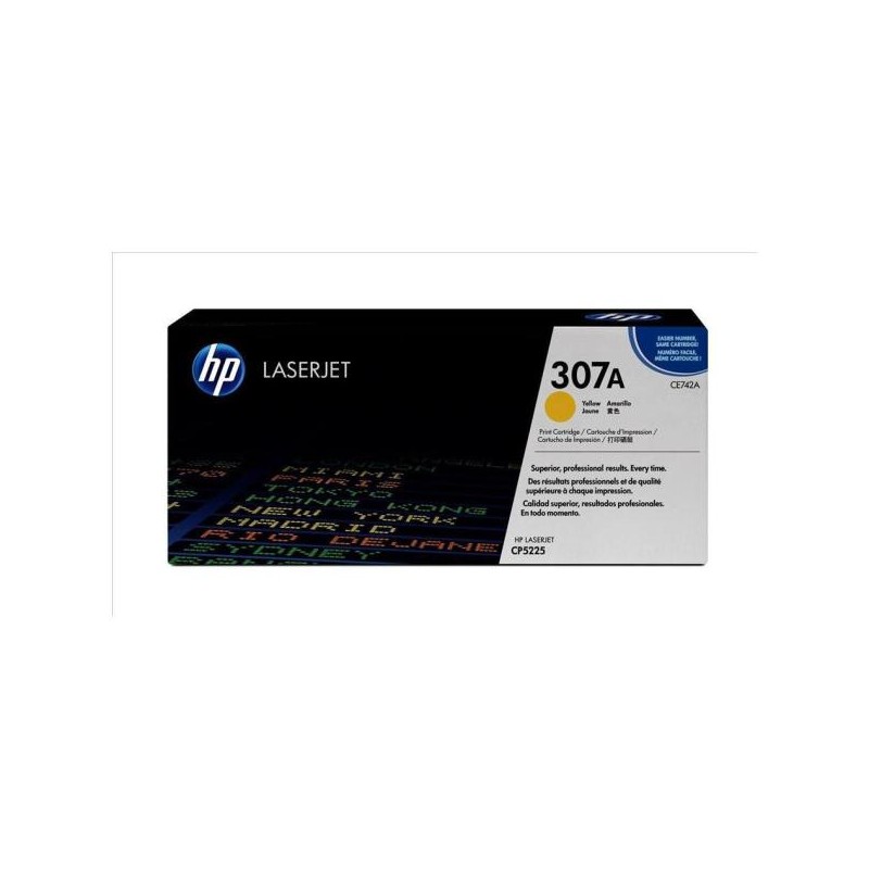HP TONER LASERJET GIALLO CE742A