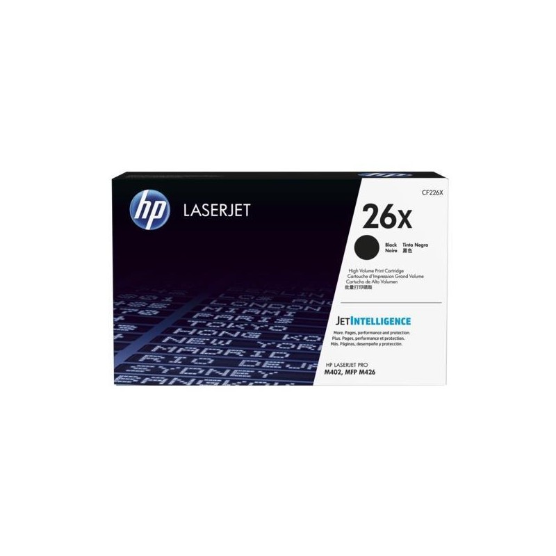 HP TONER NERO PER M402 M426 9.000 PAGINE, 26X HP TONER NERO PER M402 M426 9.000 PAGINE, 26X