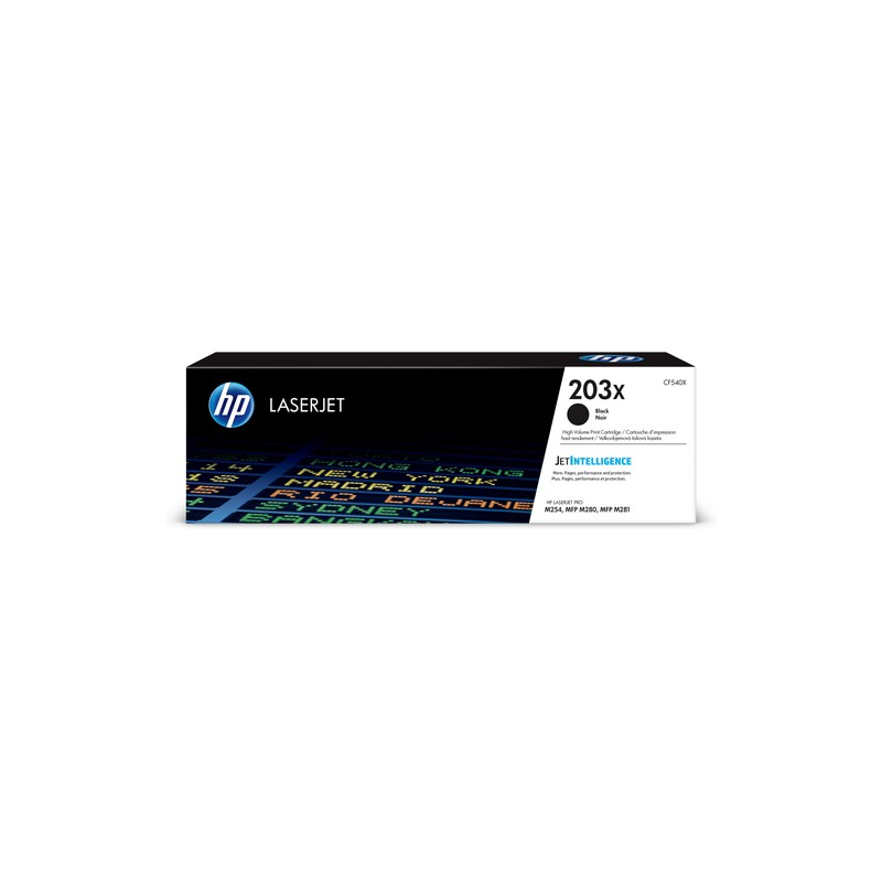 HP TONER NERO 203X PER LJ PRO M254/ MFP M280/281 ALTA CAPACITA 3200 PAG