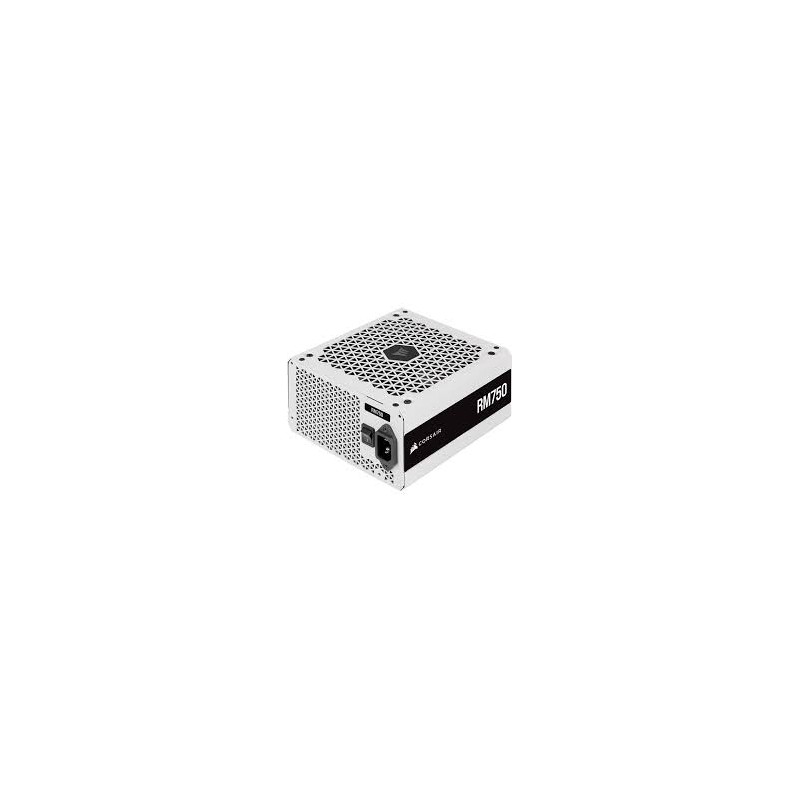 CORSAIR ALIMENTATORE RM750E WHITE, 750 WATT, CYBENETICS GOLD CERTIFIED, FULLY MODULAR POWER SUPPLY CORSAIR ALIMENTATORE RM750E WHITE, 750 WATT, CYBENETICS GOLD CERTIFIED, FULLY MODULAR POWER SUPPLY