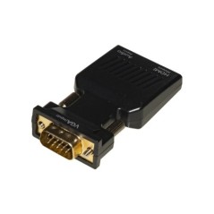 ADATTATORE DA PERSONAL COMPUTER VGA + AUDIO 3,5 MM STEREO A TV O VIDEO HDMI®
