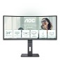 AOC MONITOR CURVO 34 LED VA WQHD 21:9 4MS 300 CDM, REG ALTEZZA, USB-C, DP/HDMI, MULTIMEDIALE AOC MONITOR CURVO 34 LED VA WQHD 21:9 4MS 300 CDM, REG ALTEZZA, USB-C, DP/HDMI, MULTIMEDIALE