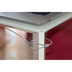 CAVO DI SICUREZZA PER NOTEBOOK CON COMBINAZIONE MT. 1,50