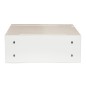 ARMADIO RACK 19" 4U PROFONDITA' 360 MM COLORE GRIGIO CON PORTA VETRO (AXPXL) CM 21X36X54