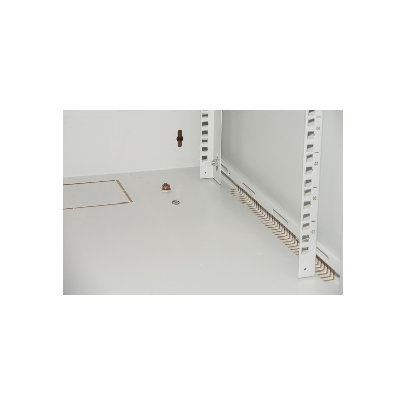 ARMADIO RACK 19" 6 UNITA' DA MURO PER RETI (A)350 X (L)540 X (P) 450 MM COLORE GRIGIO PORTA VETRO ARMADIO RACK 19" 6 UNITA' DA MURO PER RETI (A)350 X (L)540 X (P) 450 MM COLORE GRIGIO PORTA VETRO