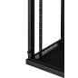 ARMADIO RACK 19" 9 UNITA' DA MURO PER RETI (A)485 X (L)540 X (P) 450 MM COLORE NERO PORTA VETRO ARMADIO RACK 19" 9 UNITA' DA MURO PER RETI (A)485 X (L)540 X (P) 450 MM COLORE NERO PORTA VETRO