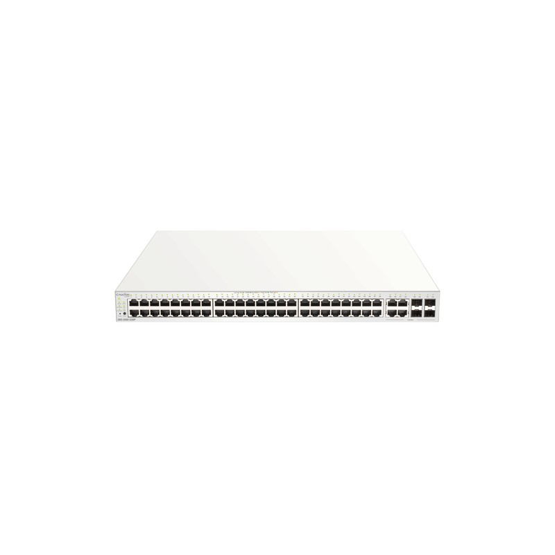 D-LINK SWITCH SMART MANAGED 52 PORTE GIGABIT POE
