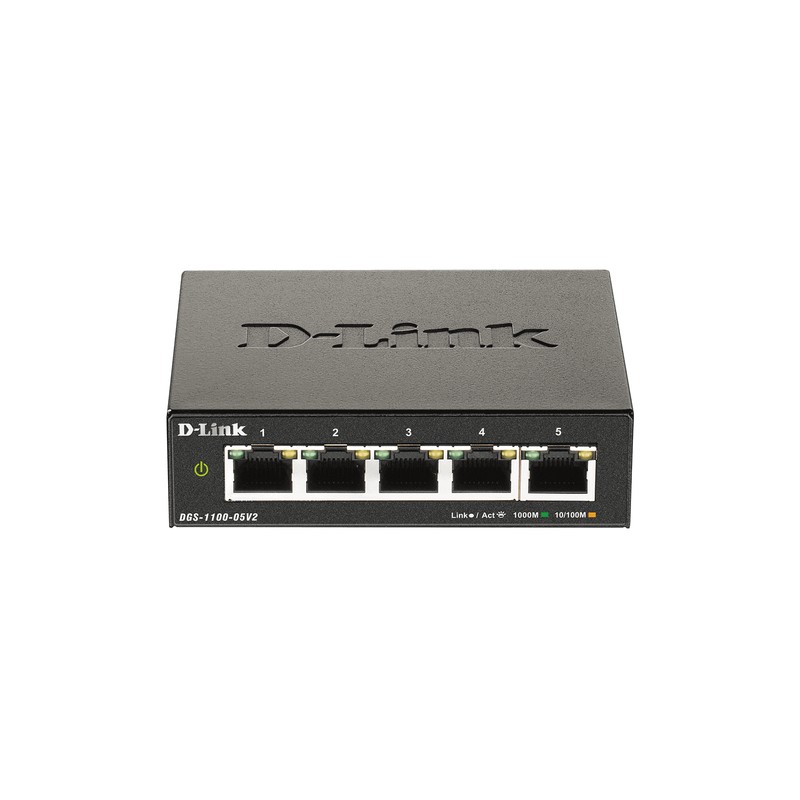 D-LINK SWITCH 5 PORTE GIGABIT MANAGED