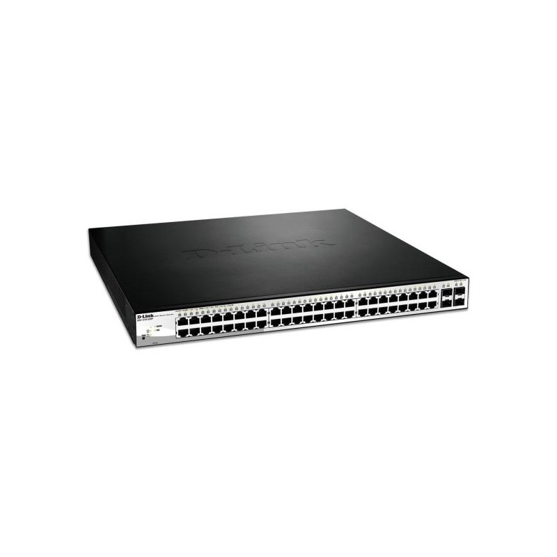 D-LINK SWITCH EASYSMART 52 PORTE GIGABIT POE 370W 4 SLOT SFP/COMBO 19 RACKMOUNT D-LINK SWITCH EASYSMART 52 PORTE GIGABIT POE 370W 4 SLOT SFP/COMBO 19 RACKMOUNT