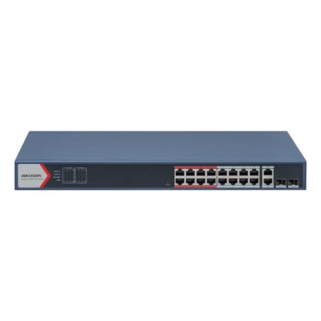HIKVISION SWITCH SMART MANAGED POE 10/100 + UPLINK GIGABIT COMBO