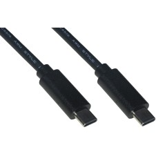 CAVO USB-C 3.1 PER RICARICA E SCAMBIO DATI IN RAME MT 1