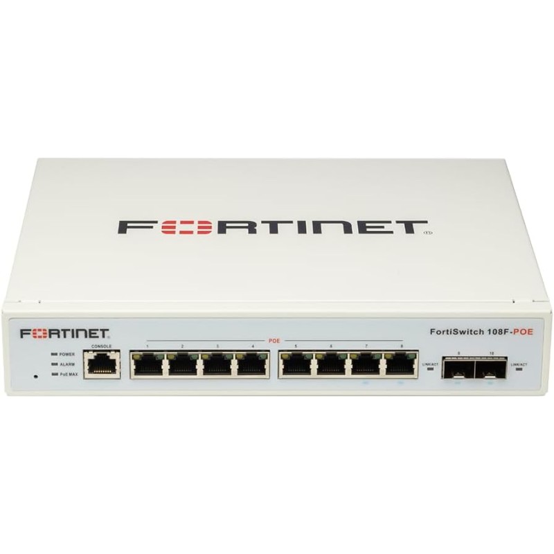 FORTISWITCH-108F SWITCH L2 - 8 PORTE GE RJ45, 2 P. GE SFP, SENZA VENTOLE DI RAFFREDDAMENTO FORTISWITCH-108F SWITCH L2 - 8 PORTE GE RJ45, 2 P. GE SFP, SENZA VENTOLE DI RAFFREDDAMENTO