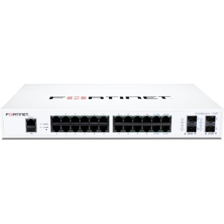 FORTISWITCH-124F FORTISWITCH-124F SWITCH CON 24 P. GE + 4 P. SFP+ + 1 P. CONSOLE RJ45
