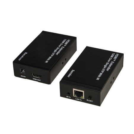 ESTENSORE LINEA HDMI® CON CAVO DI RETE (ANCHE TRAMITE IP) 120 METRI CON INFRAROSSI FULL HD 1080P