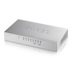 ZYXEL SWITCH UNMANAGED 8 PORTE GIGABIT (8 PORTE PoE, FINO A 60W), CHASSIS METALLO, DESKTOP PORTE PoE, FINO A 60