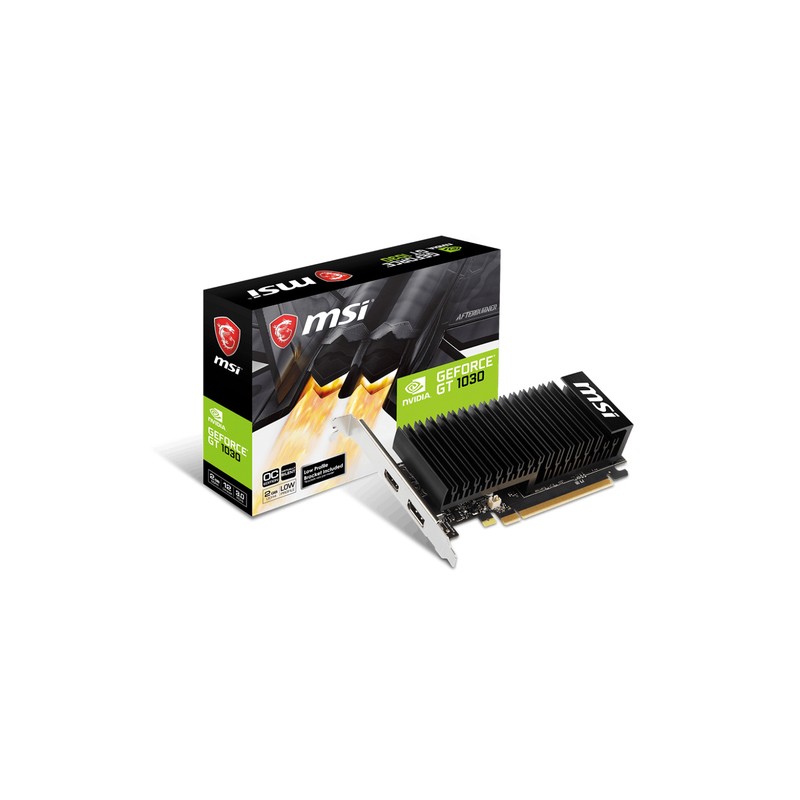 MSI VGA GEFORCE GT 1030, GT 1030 2GHD4 LP OC, 2GB GDDR4, DP/HDMI