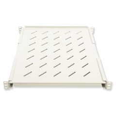 RIPIANO ALLUNGABILE DA 560 A1023 MM PER ARMADI RACK 19" FINO A 1000 MM COLORE GRIGIO CHIARO