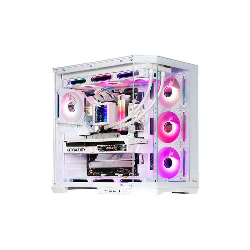ITEK CASE DARK CAVE AKU - GAMING TOWER, ATX, 4X12CM ARGB FAN, USB3, TYPE-C, TEMP GLASS SIDE FRON